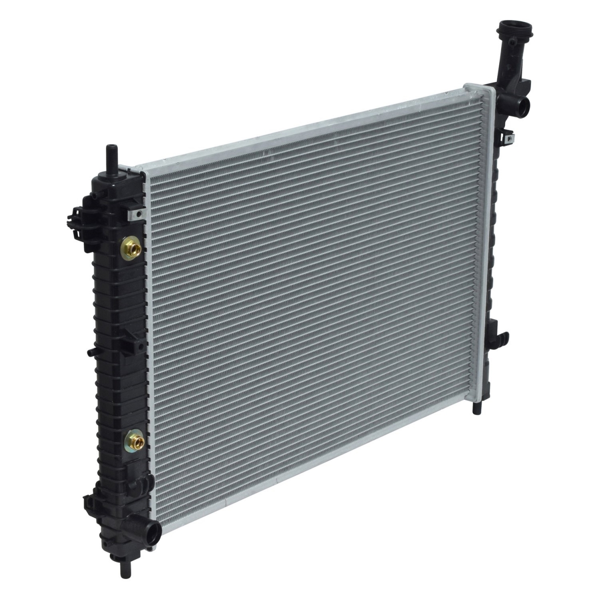 RA13007C Black & Natural Standard Replacement Radiator for 2012-2013 Buick Enclave - Aluminum & Plastic