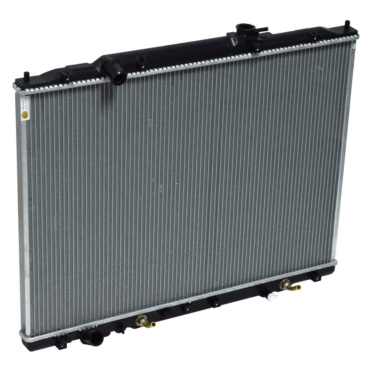 RA13065C Black & Natural Standard Replacement Radiator for 2009-2015 Honda Pilot - Aluminum & Plastic