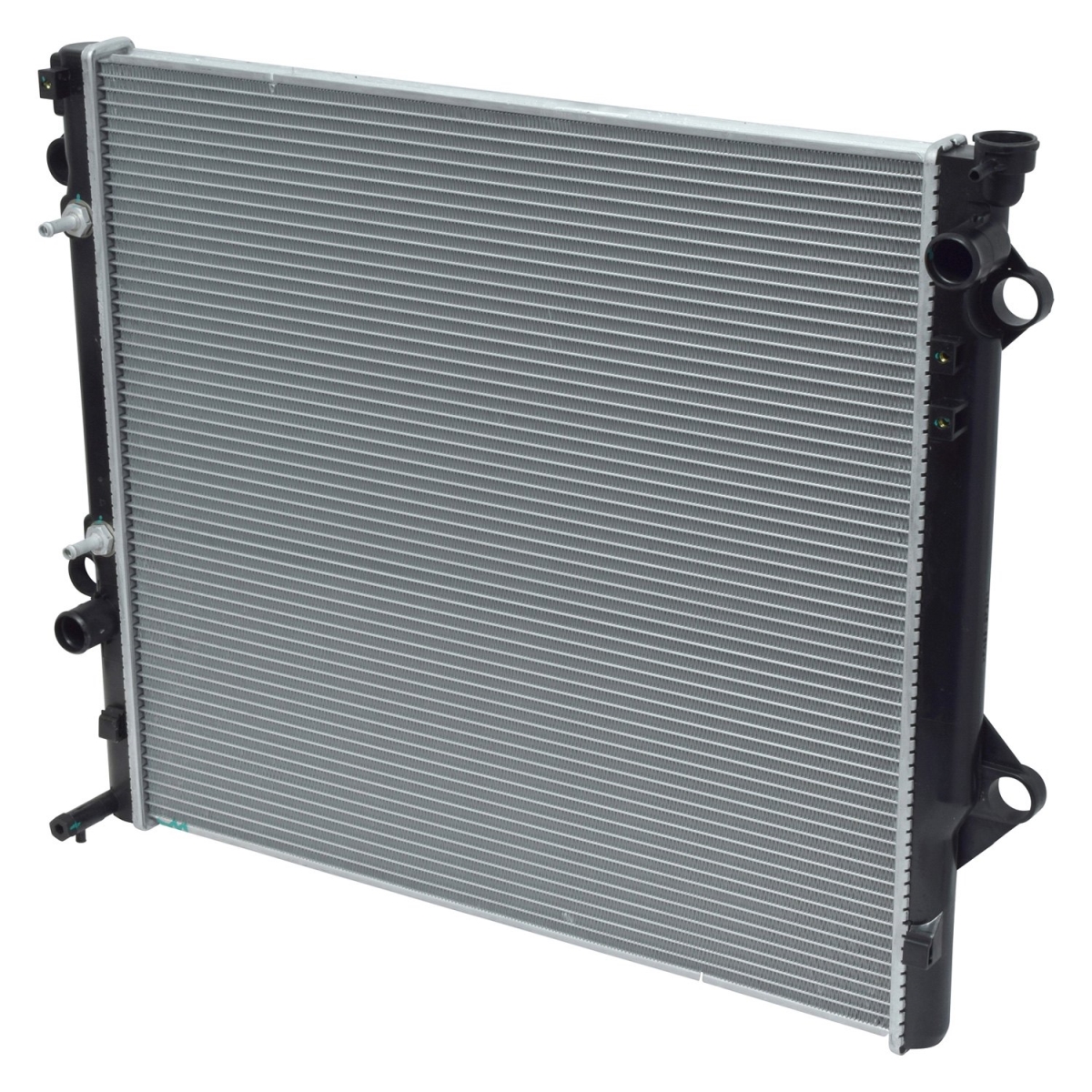 RA2580C Black & Natural Standard Replacement Radiator for 2003-2009 Toyota 4Runner - Aluminum & Plastic