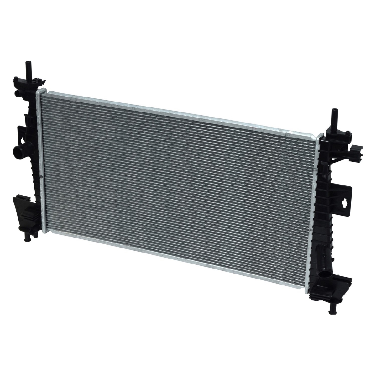 RA13219C Black & Natural Standard Replacement Radiator for 2012 Ford Focus - Aluminum & Plastic