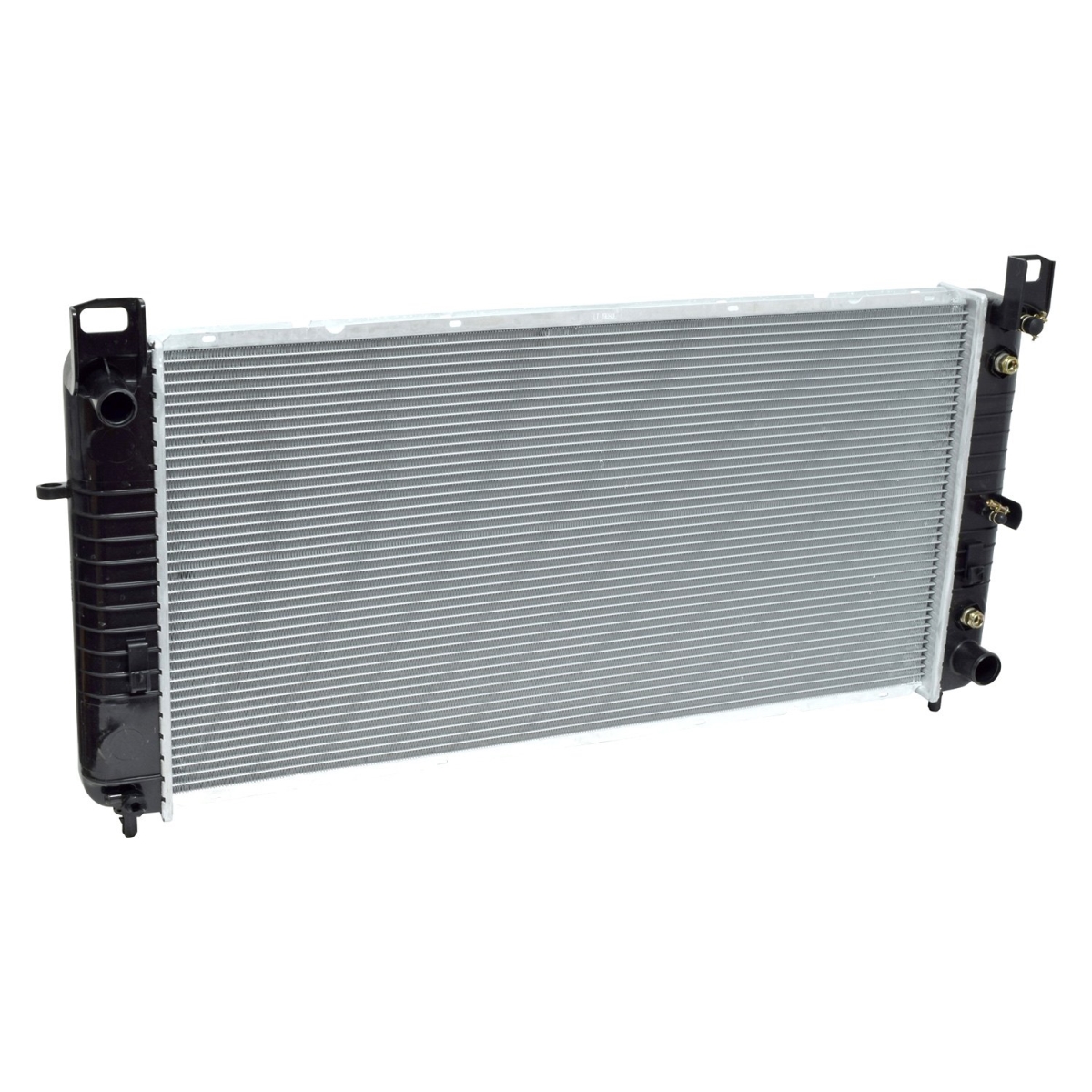 RA2921C Black & Natural Standard Replacement Radiator for 2007 Chevrolet Silverado 1500 Classic - Aluminum & Plastic