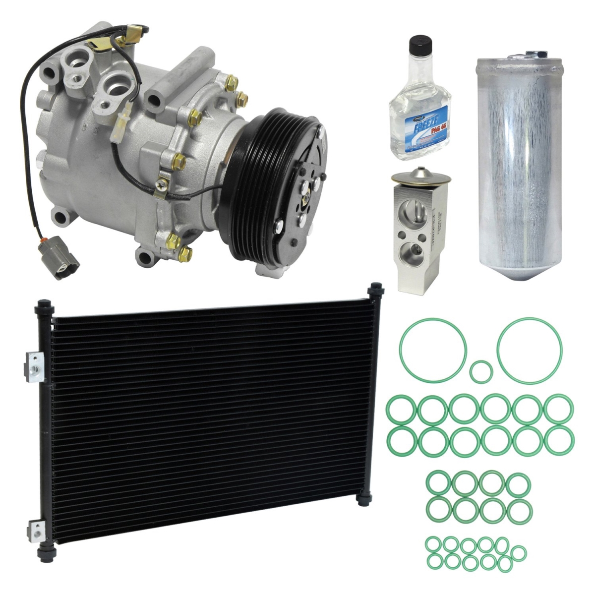 KT1012A Air Conditioners Compressor & Component Kit for 2001 Honda Civic