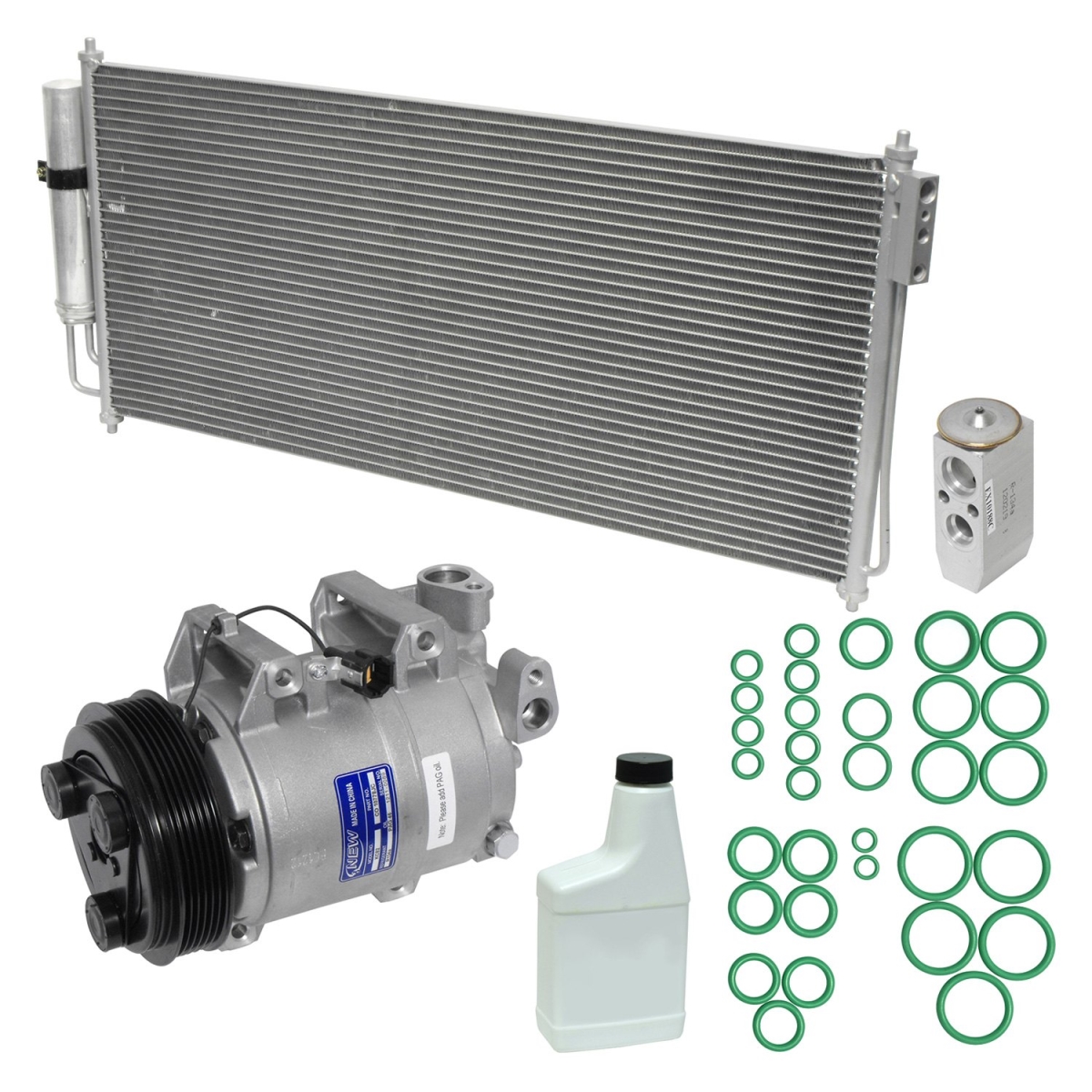 KT1047A Air Conditioners Compressor & Component Kit for 2002-2004 Nissan Altima