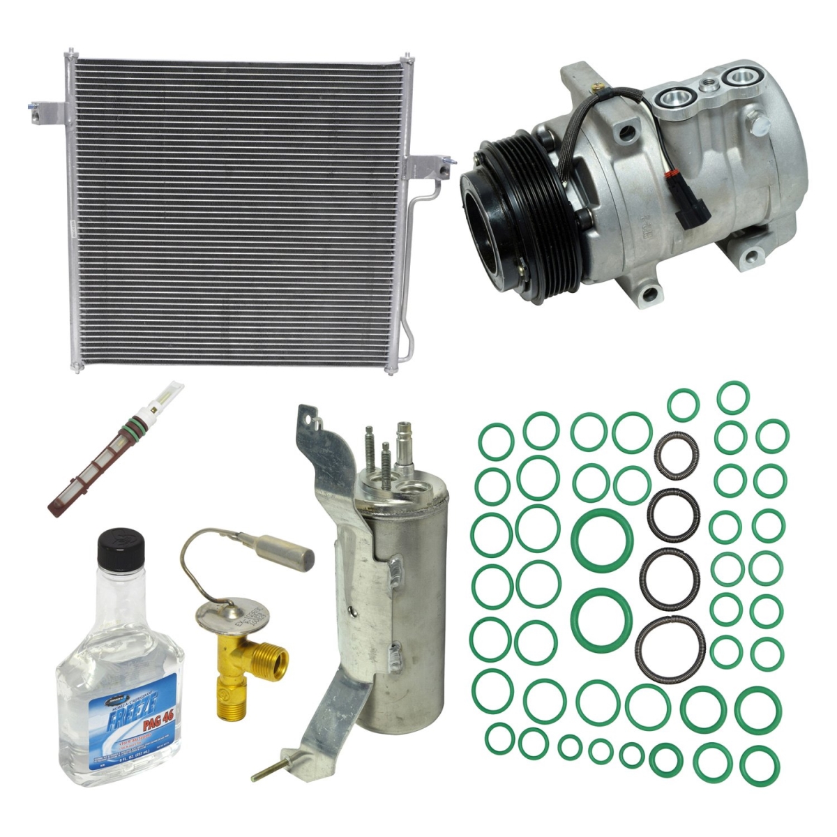 KT1249A Air Conditioners Compressor & Component Kit for 2002-2005 Ford Explorer