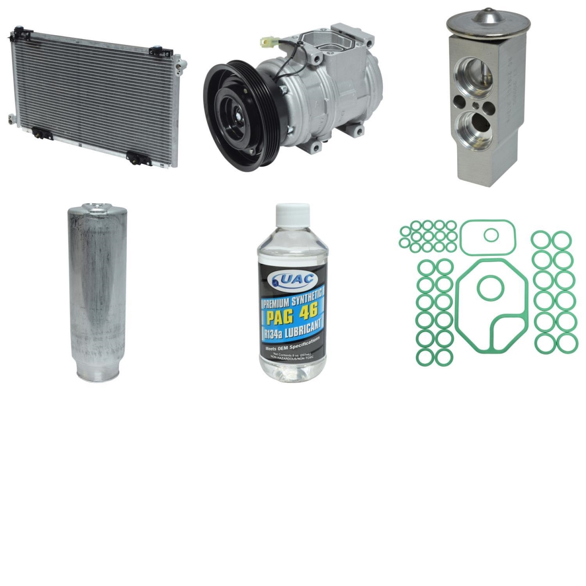 KT1934A Compressor & Component Kit for 1998-1999 Toyota Celica