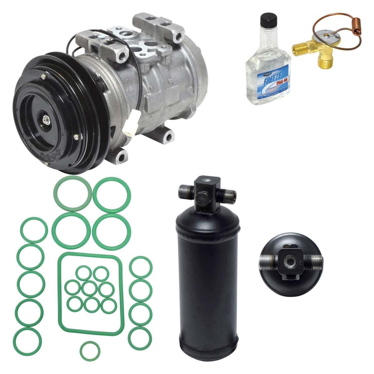 KT4738 Air Conditioners Compressor & Component Kit for 1984 Toyota 4Runner