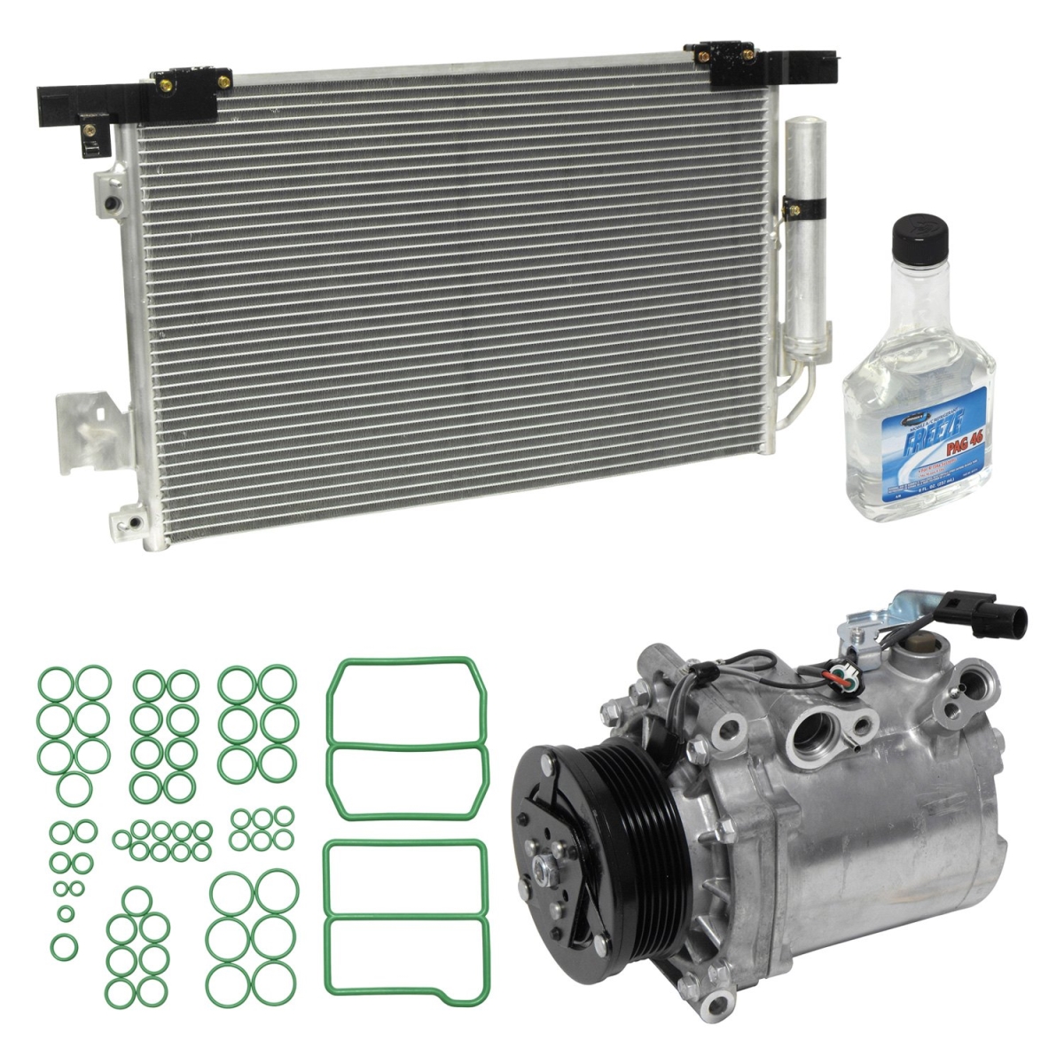 KT4742A Air Conditioners Compressor & Component Kit for 2008-2009 Mitsubishi Outlander
