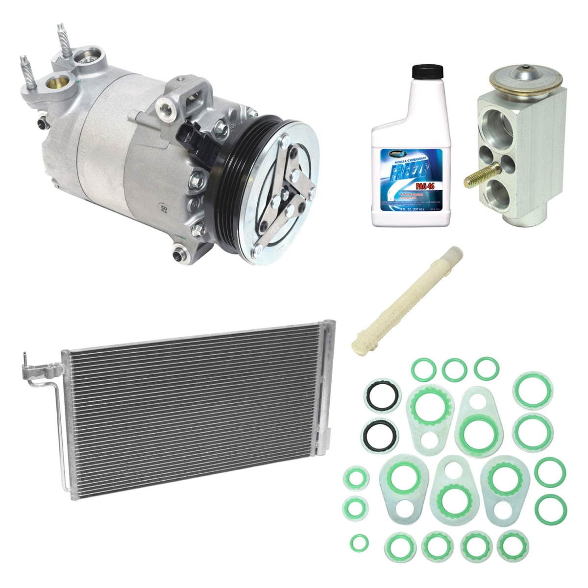 KT4743A Air Conditioners Compressor & Component Kit for 2013 Ford Focus