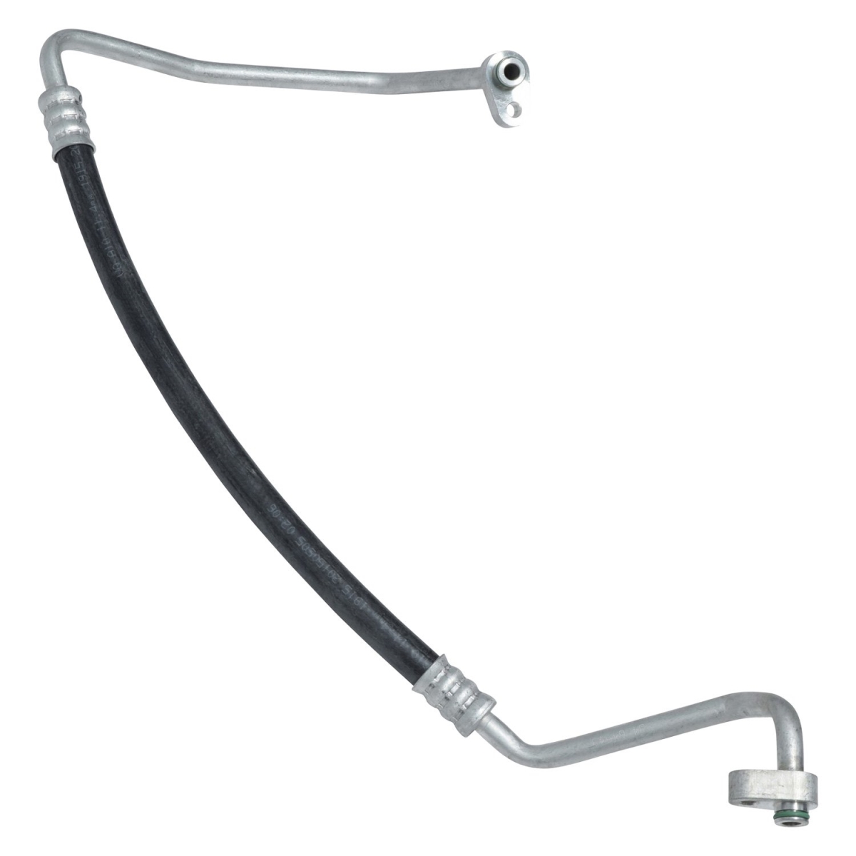 HA112617C Black & Natural Air Conditioning Discharge Hoses for 2018 Toyota RAV4 - Aluminum & Rubber