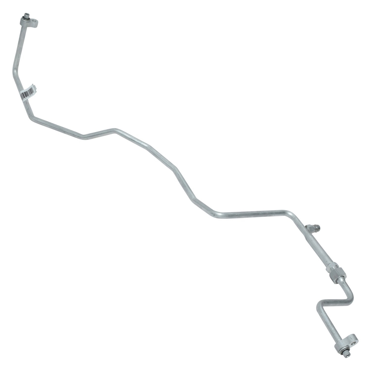 HA112657C Black & Natural Discharge & Liquid Hose Assemblies for 2007 Chevrolet Silverado 1500 Classic - Aluminum & Rubber