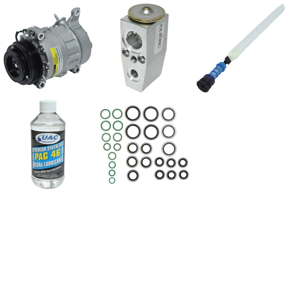 KT4764 Compressor & Component Kit for 2016 Chevrolet Silverado 2500 HD