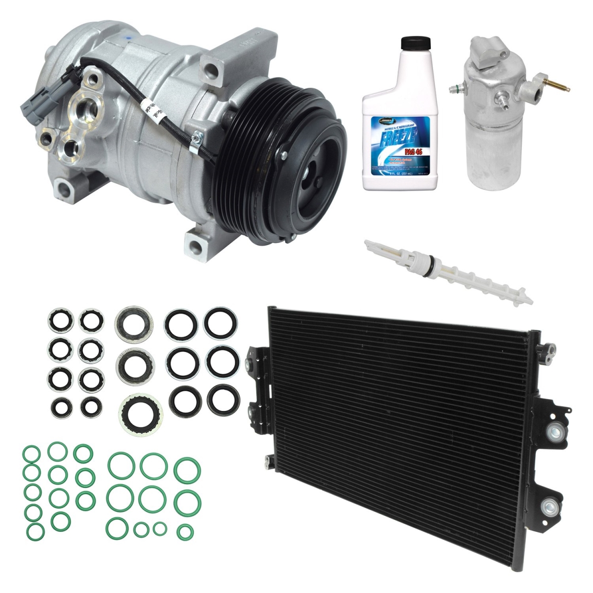 KT4770A Air Conditioners Compressor & Component Kit for 2010-2014 Chevrolet Express 1500