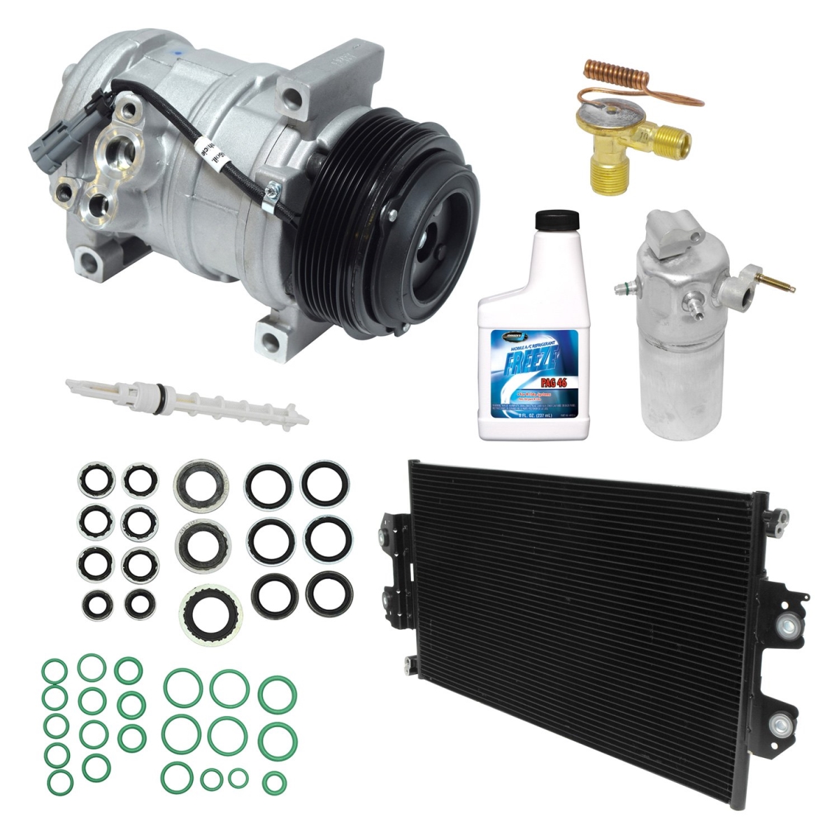 KT4771A Air Conditioners Compressor & Component Kit for 2010-2014 Chevrolet Express 1500