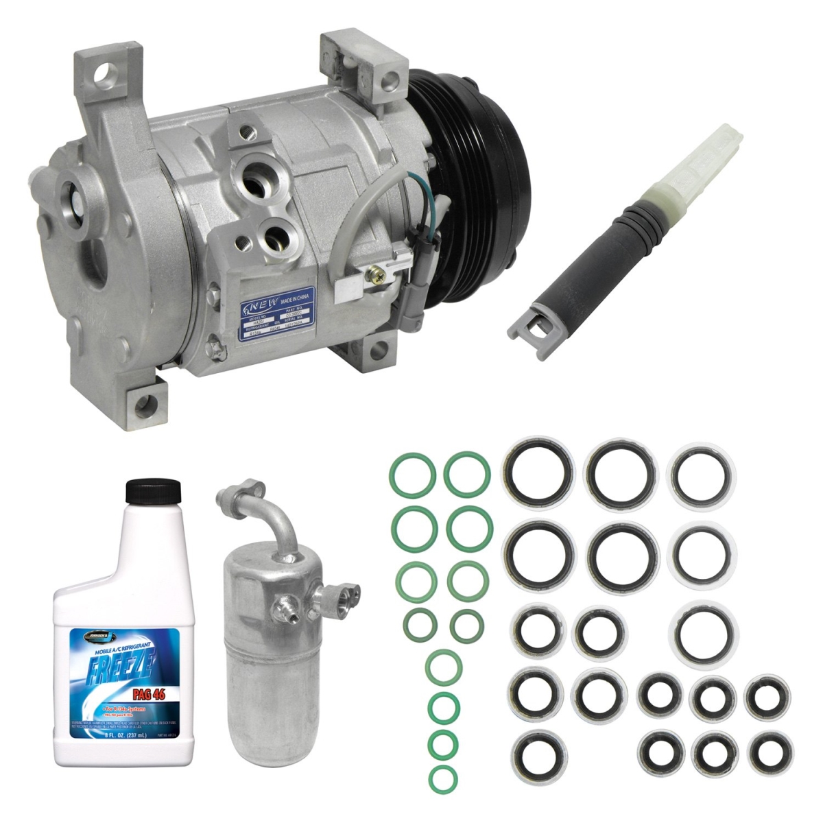 KT4772 Air Conditioners Compressor & Component Kit for 2010-2012 Cadillac Escalade