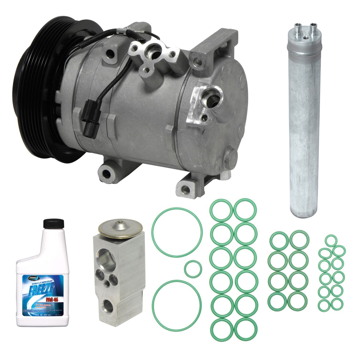 KT4776 Air Conditioners Compressor & Component Kit for 2010-2011 Honda Accord Crosstour