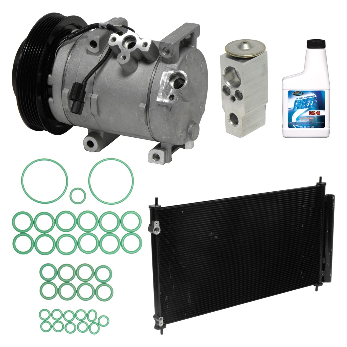 KT4776A Air Conditioners Compressor & Component Kit for 2009-2014 Acura TL