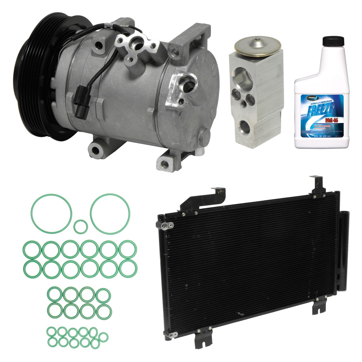 KT4776B Air Conditioners Compressor & Component Kit for 2010-2014 Acura TSX