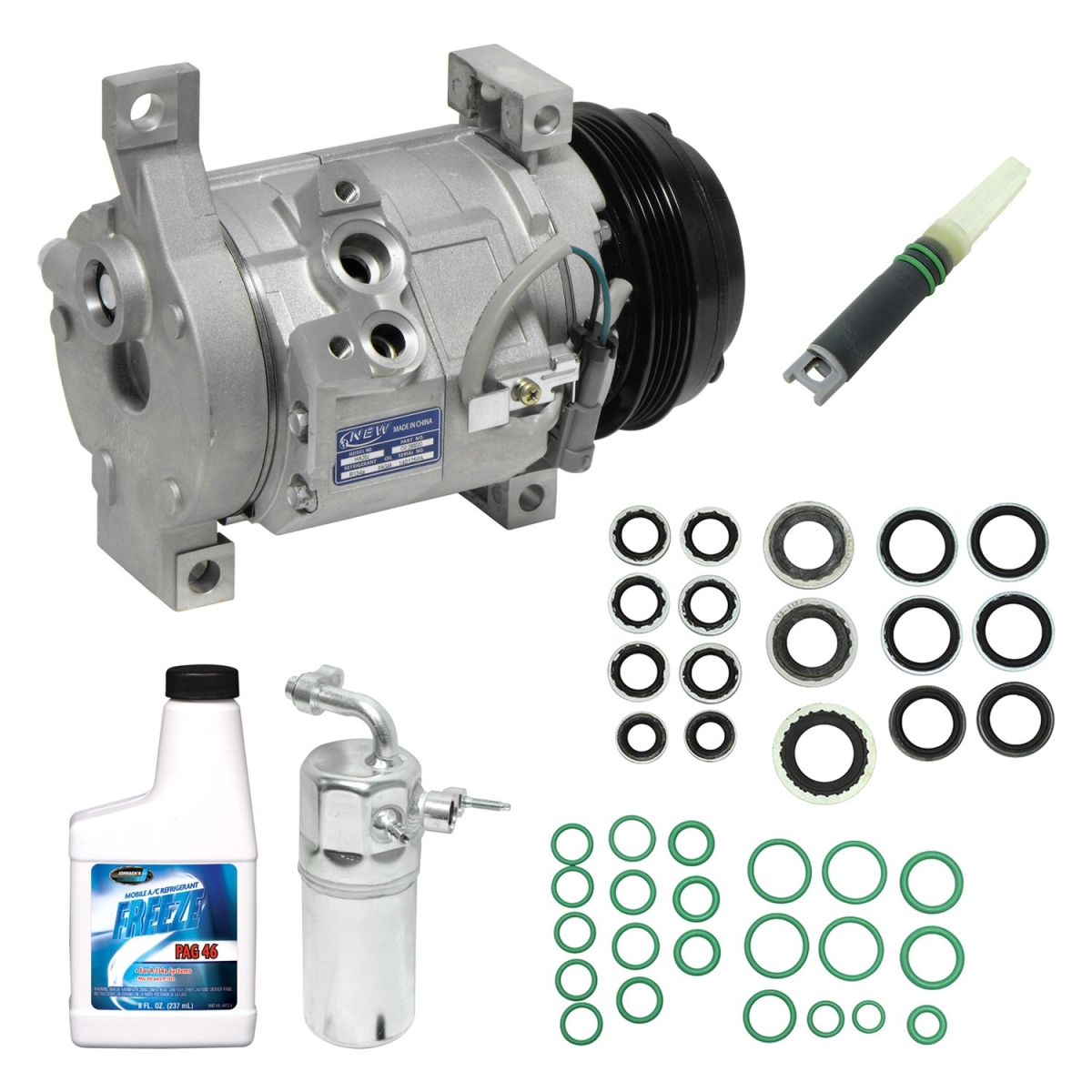 KT4779 Air Conditioners Compressor & Component Kit for 2011-2013 Cadillac Escalade EXT