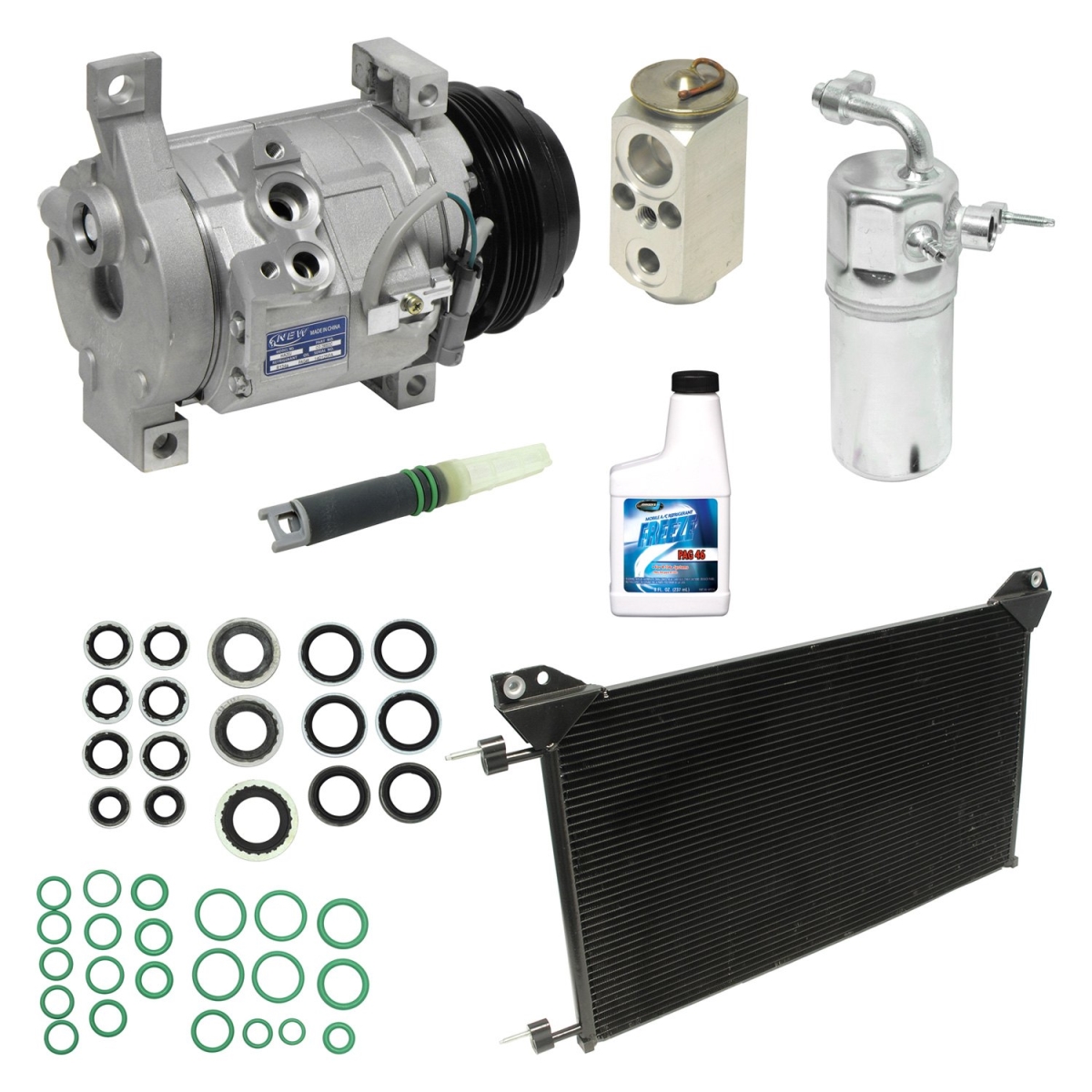 KT4783A Air Conditioners Compressor & Component Kit for 2010-2011 Chevrolet Tahoe
