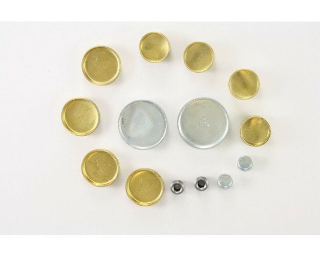 PE-137-BR Engine Expansion Plug Kit for 1976-1980 Pontiac Sunbird