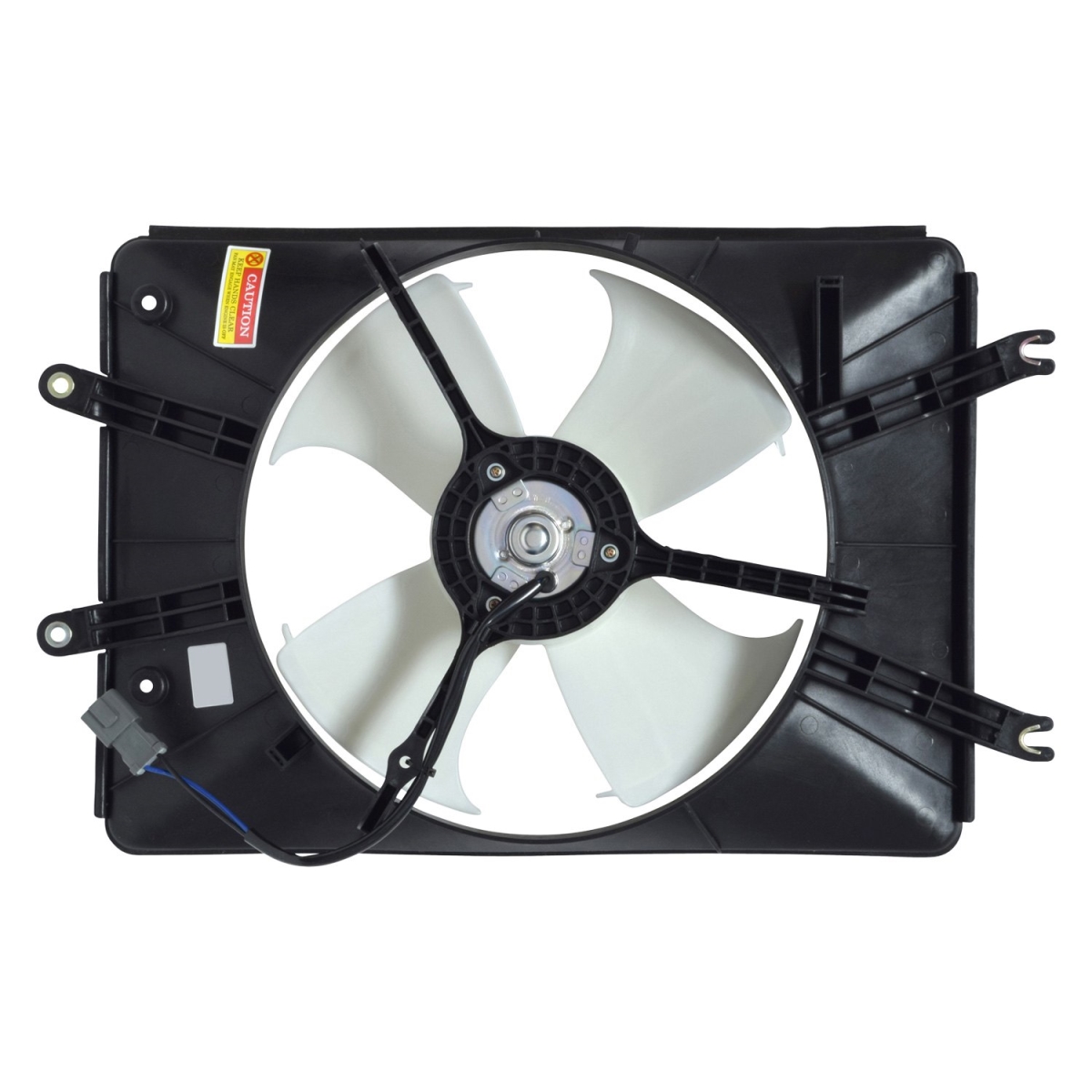 FA50012C White Condenser Fan Assembly for 2001-2002 Acura MDX - Plastic