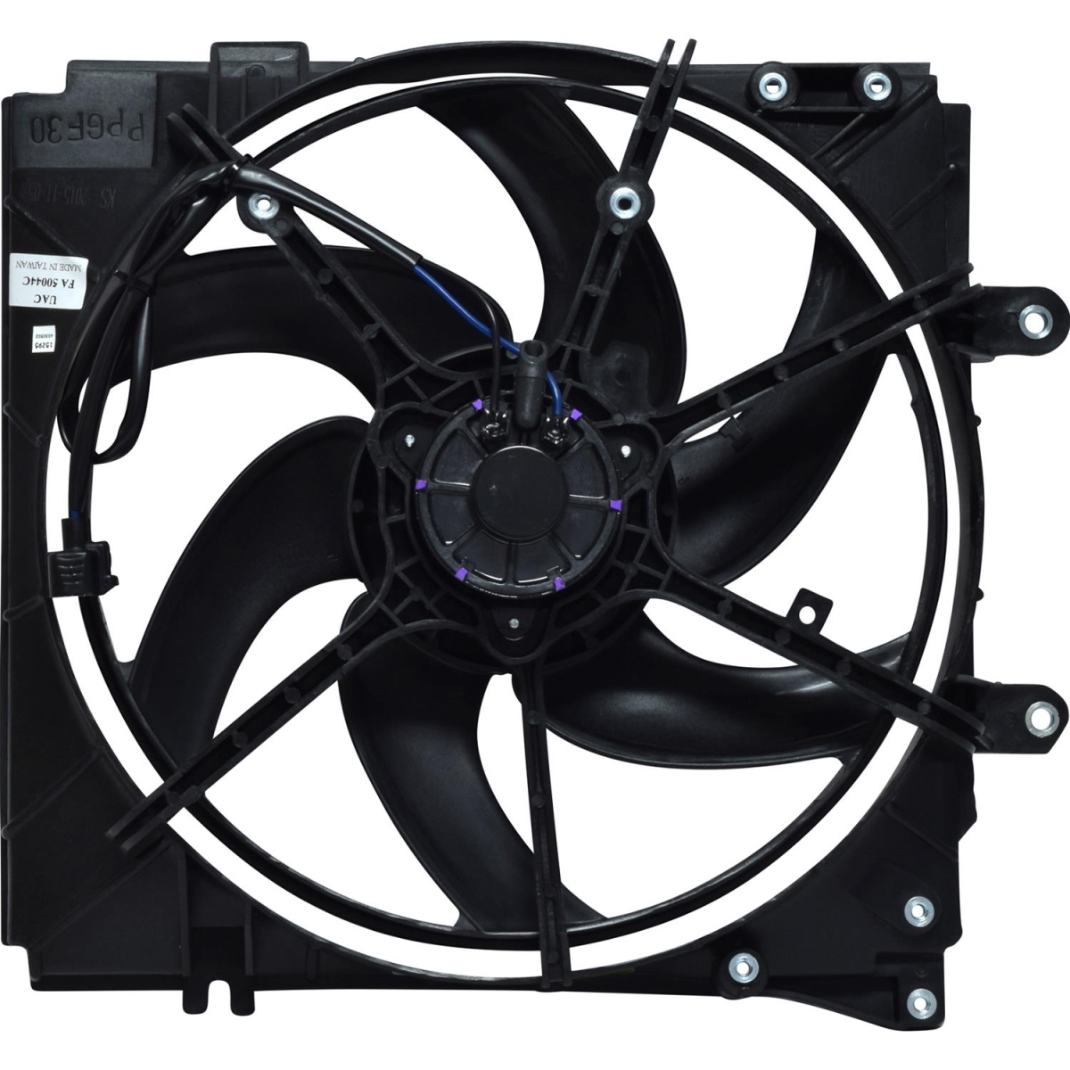 FA50044C Condenser & Radiator Fan Assembly for 1998 Mazda 626