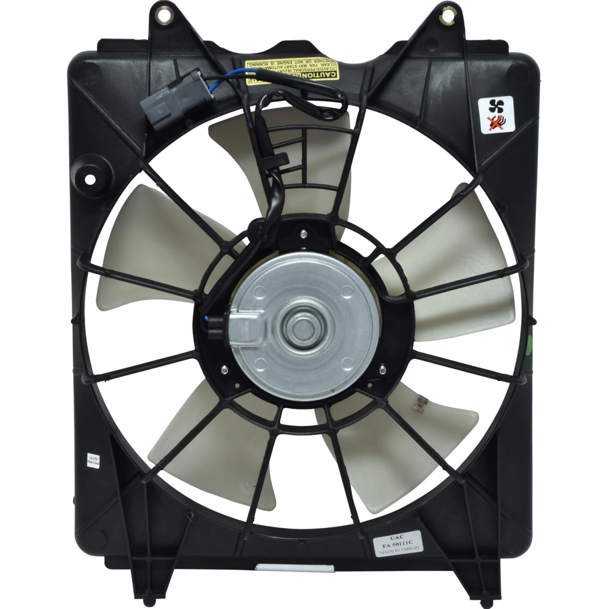 FA50111C Condenser & Radiator Engine Cooling Fan Assembly for 2011 Honda Civic Hybrid-L