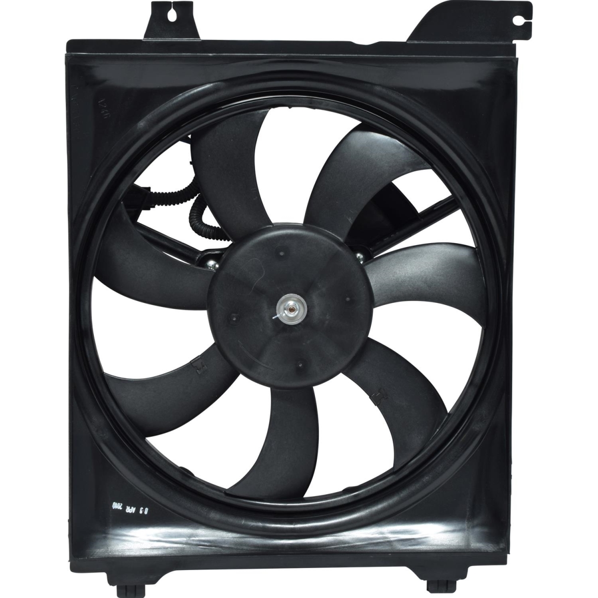 FA50130C Engine Cooling Condenser Fan Assembly for 2006-2011 Kia Rio