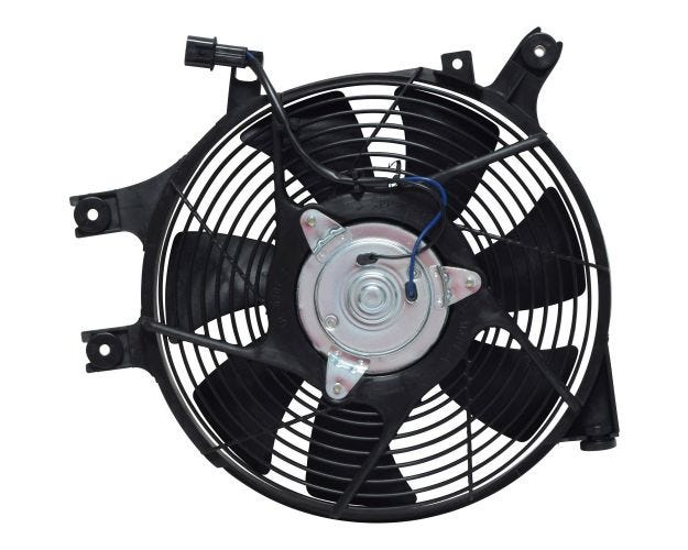 FA50237C A&C Condenser Fan Assembly for 1998-2004 Mitsubishi Montero Sport
