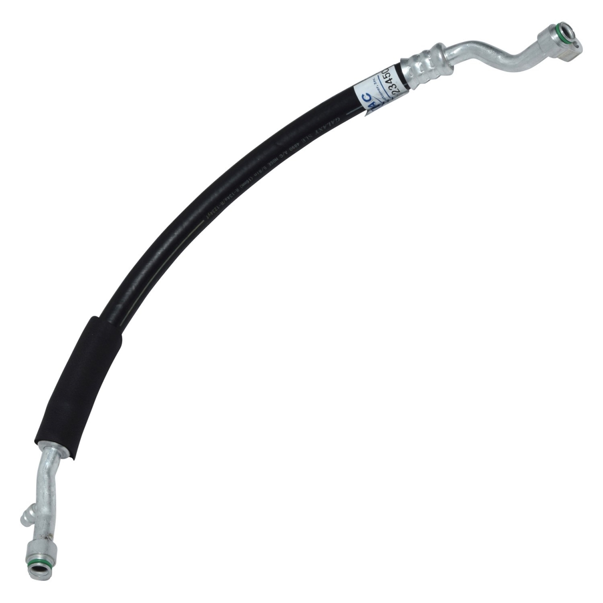 HA112345C Black & Natural Air Conditioning Discharge & Liquid Hose Assemblies for 2011-2015 Honda CR-Z - Aluminum & Rubber