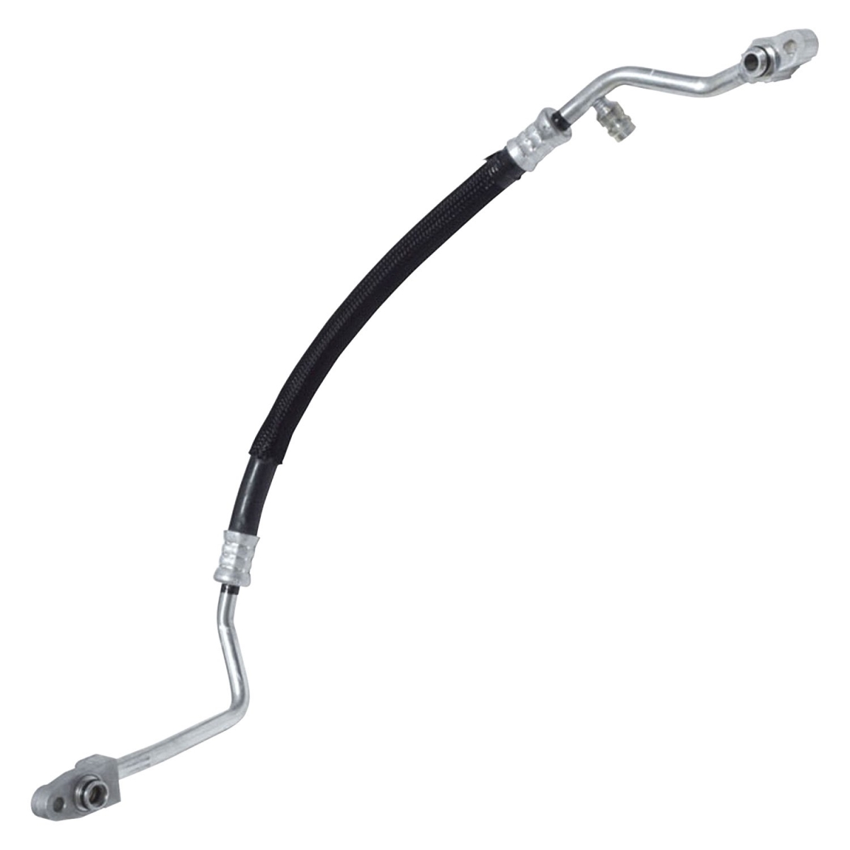 HA112346C Black & Natural Air Conditioning Discharge & Liquid Hose Assemblies for 2013 Subaru Legacy - Aluminum & Rubber