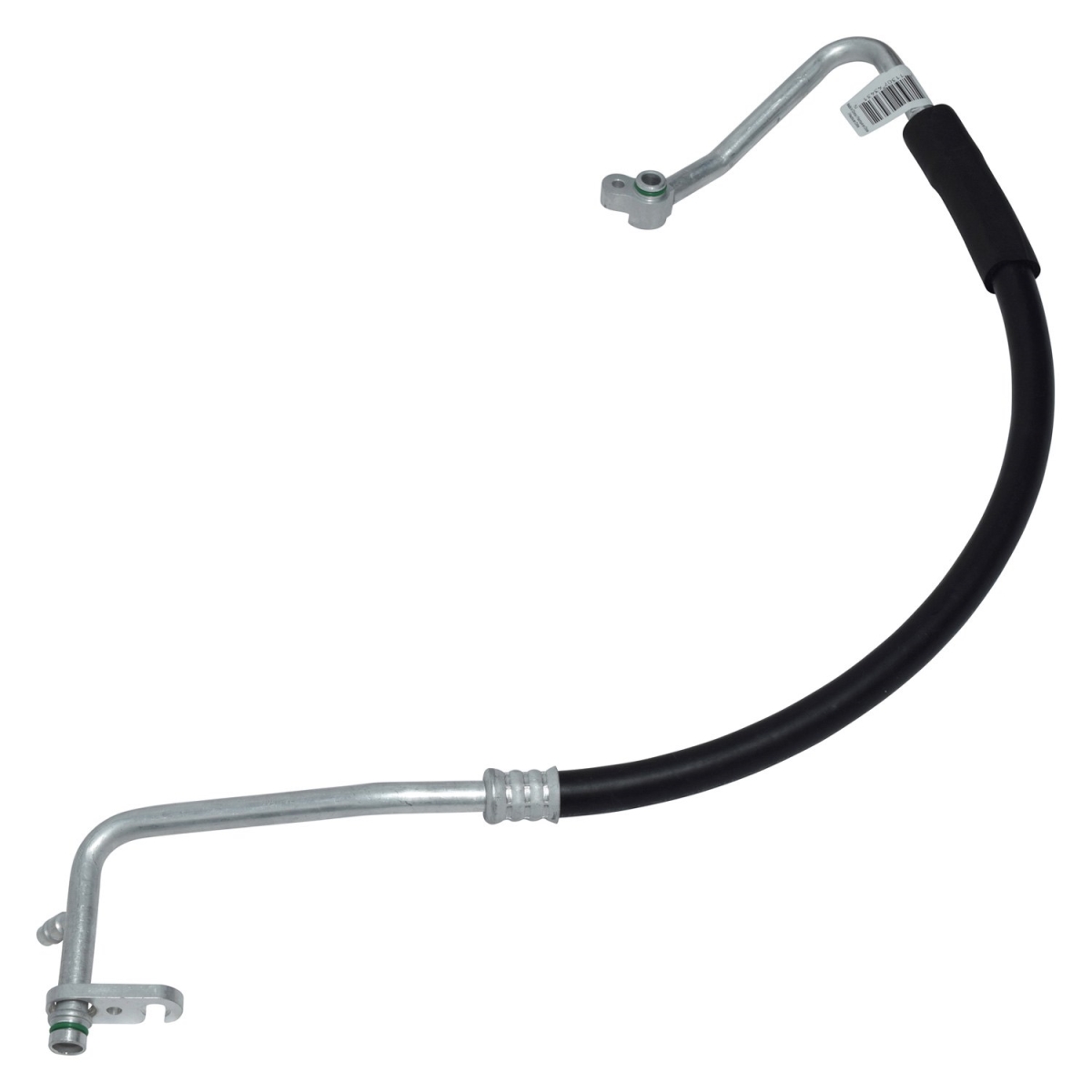 HA112357C Black & Natural Air Conditioning Discharge & Liquid Hose Assemblies for 2010-2011 Subaru Legacy - Aluminum & Rubber
