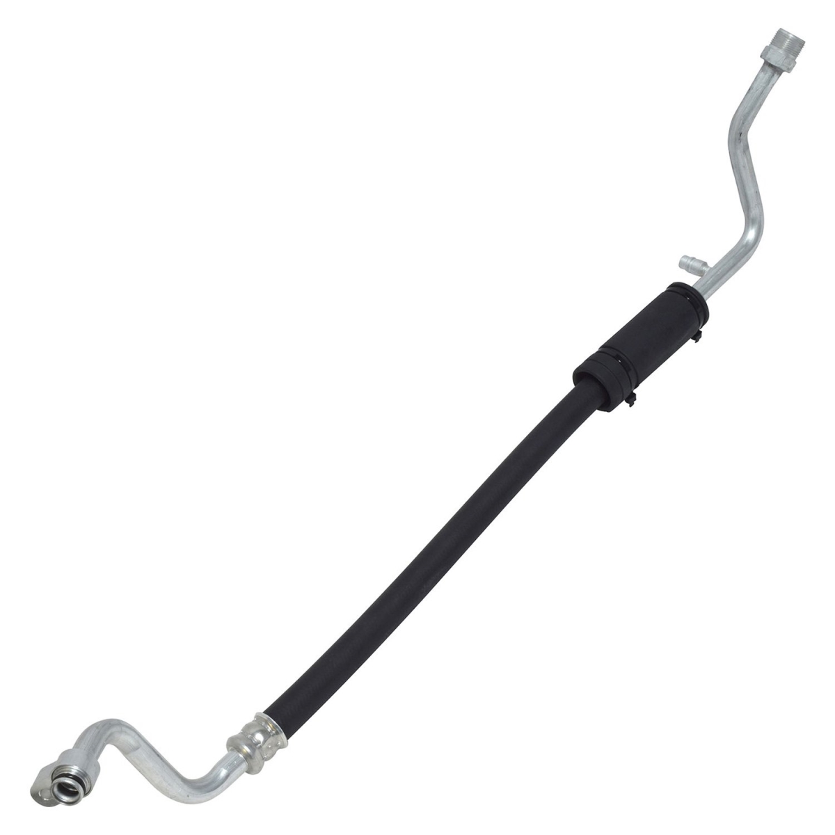 HA112371C Black & Natural Air Conditioning Discharge & Liquid Hose Assemblies for 2013-2015 Honda Civic - Aluminum & Rubber