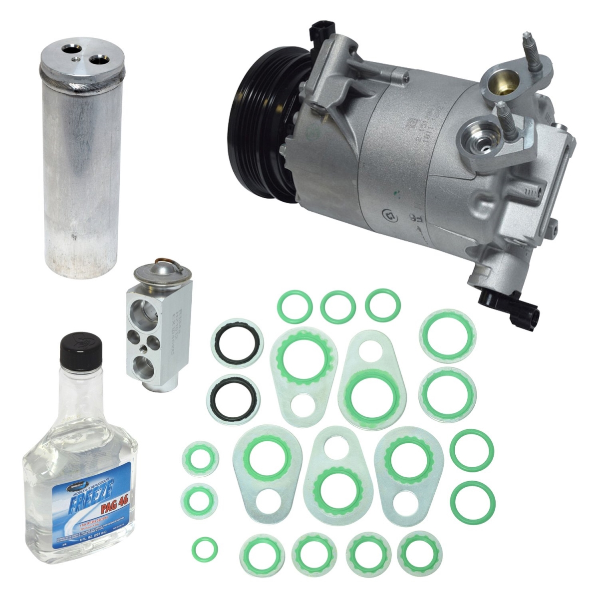 KT4702 Air Conditioners Compressor & Component Kit for 2013-2016 Ford Escape