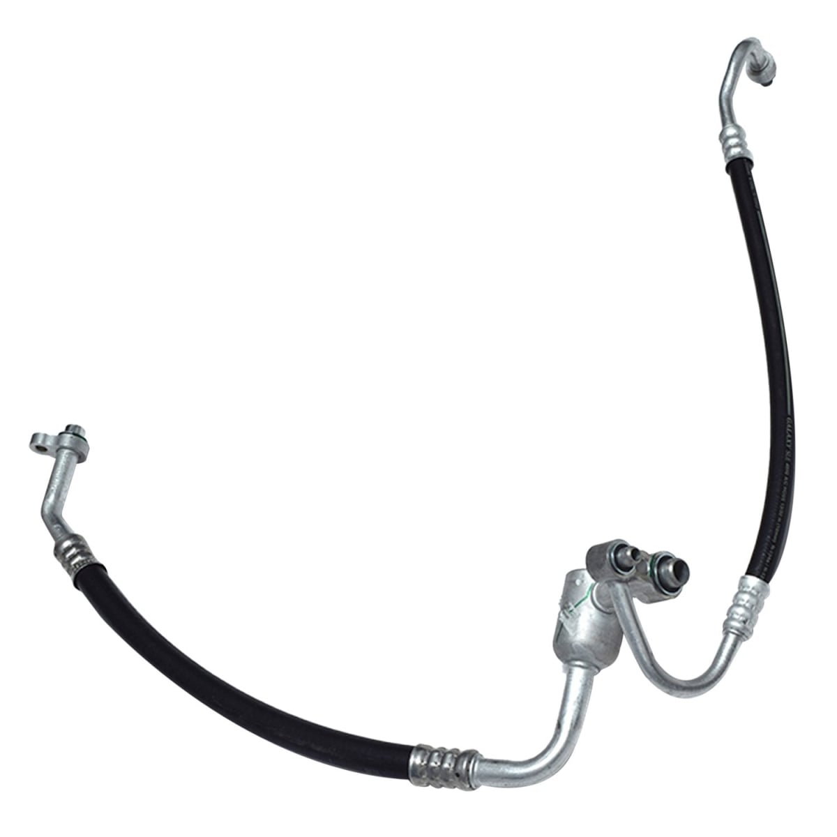 HA112403C Black & Natural Air Conditioning Suction & Discharge Hose Assemblies for 2014-2016 Buick Verano - Aluminum & Rubber