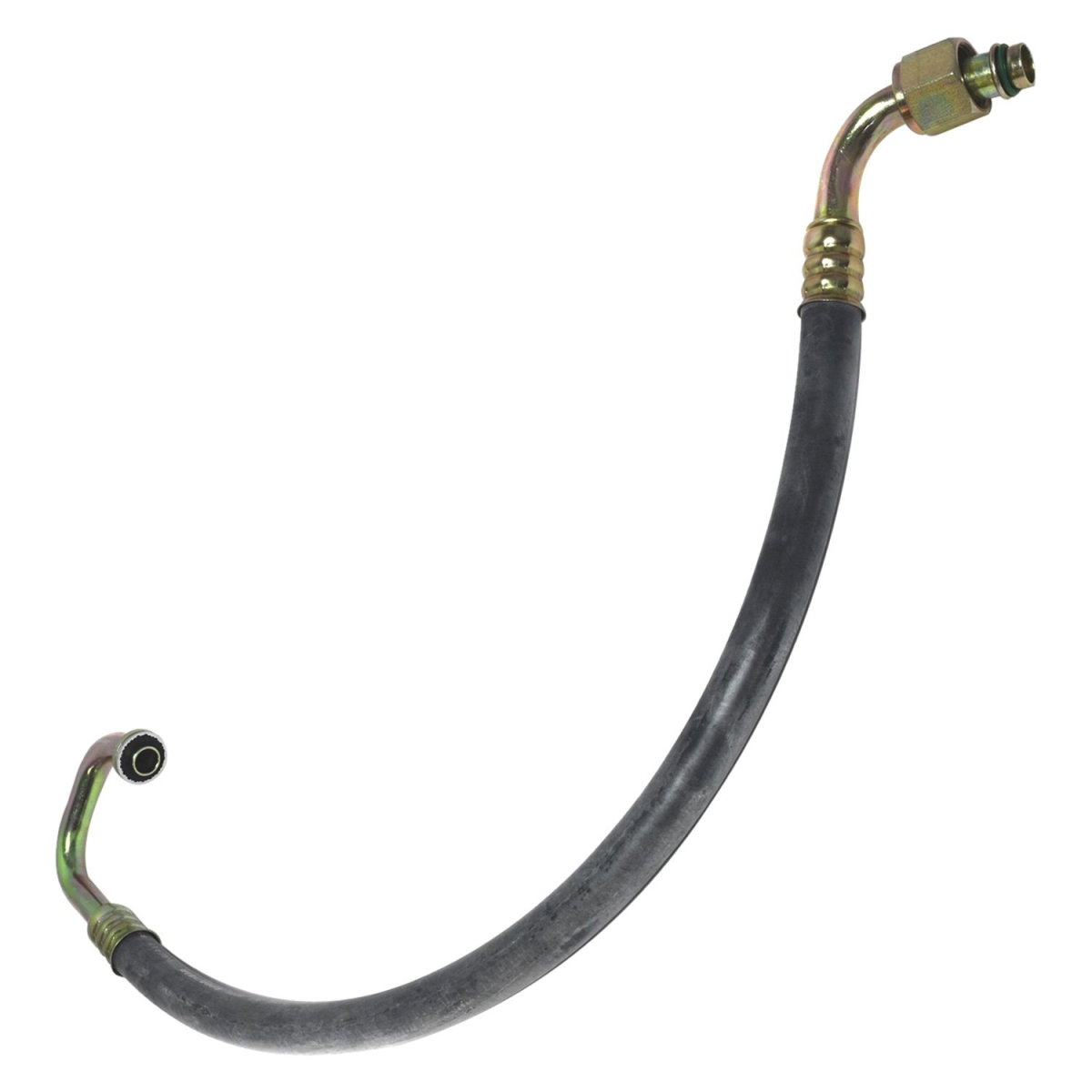 HA112527C Black & Natural Air Conditioning Discharge & Liquid Hose Assemblies for 1999 Freightliner Argosy - Aluminum & Rubber