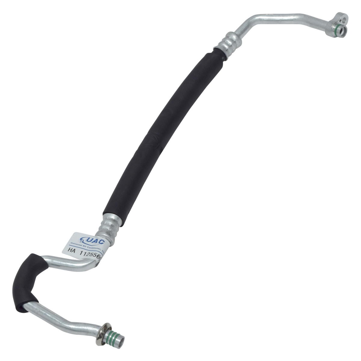 HA112556C Black & Natural Air Conditioning Discharge & Liquid Hose Assemblies for 2003-2005 Infiniti FX45 - Aluminum & Rubber