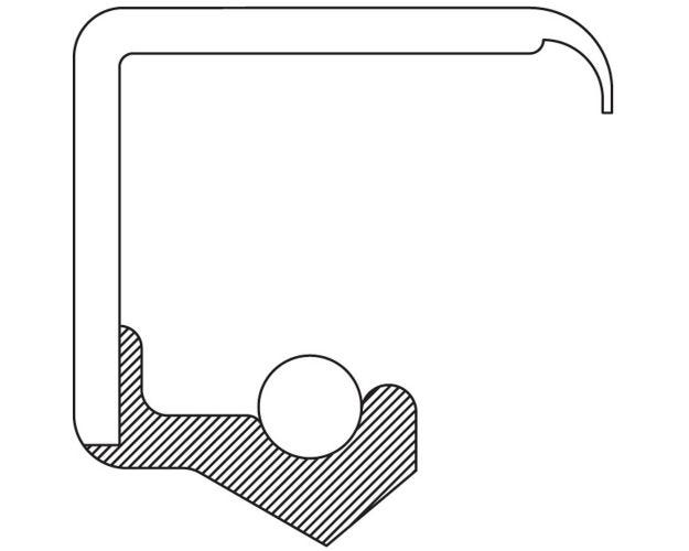 482126 Bearings Wheel Seal for 1984-1984 Volvo GLE - Front Inner