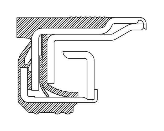380001A Bearings Wheel Seal for 2005-2017 Hino 268