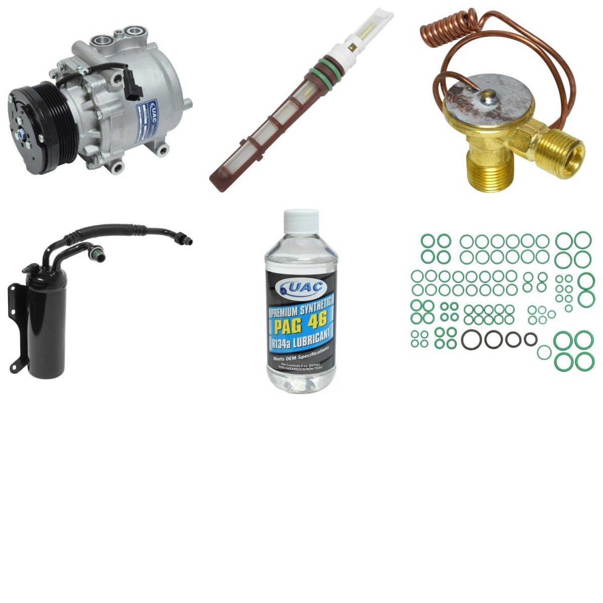 KT5901 Compressor & Component Kit for 2001 Ford E150 Econoline