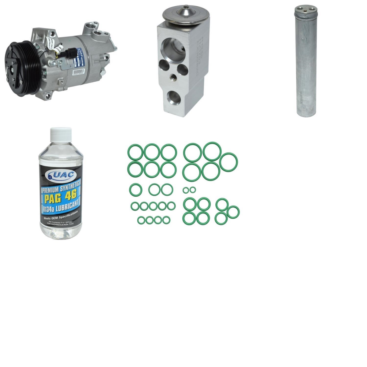 KT5904 Compressor & Component Kit for 2012 Nissan Versa 1.8 S
