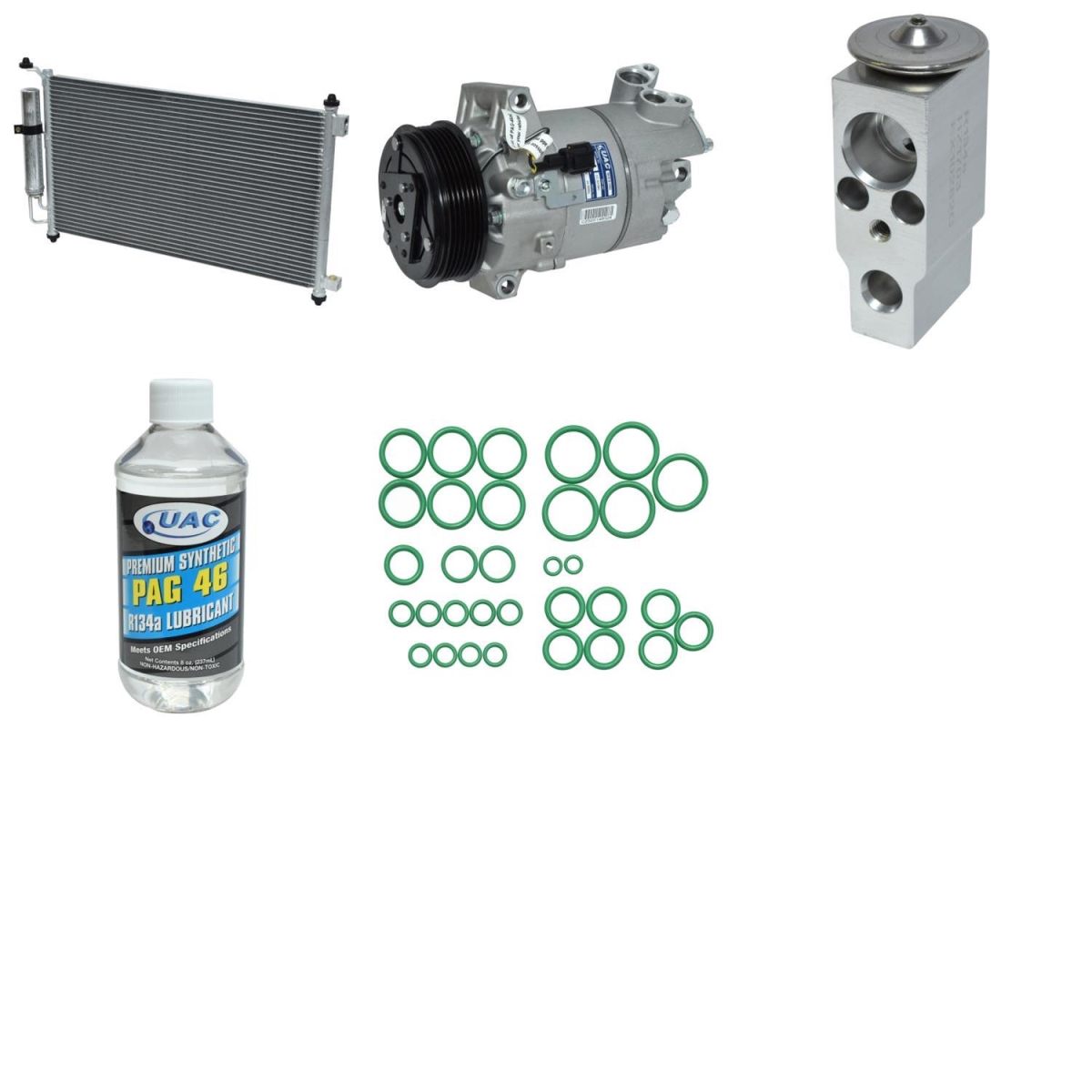 KT5904A Compressor & Component Kit for 2012 Nissan Versa 1.8 S