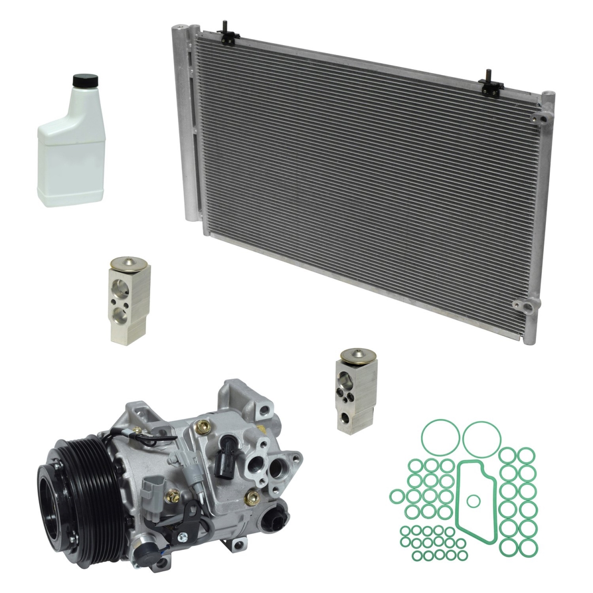 KT1324B Air Conditioners Compressor & Component Kit for 2011-2013 Toyota Sienna