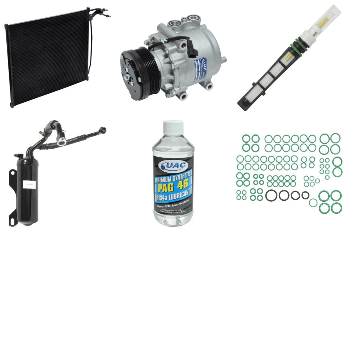 KT3949A Compressor & Component Kit for 2007 Ford E150