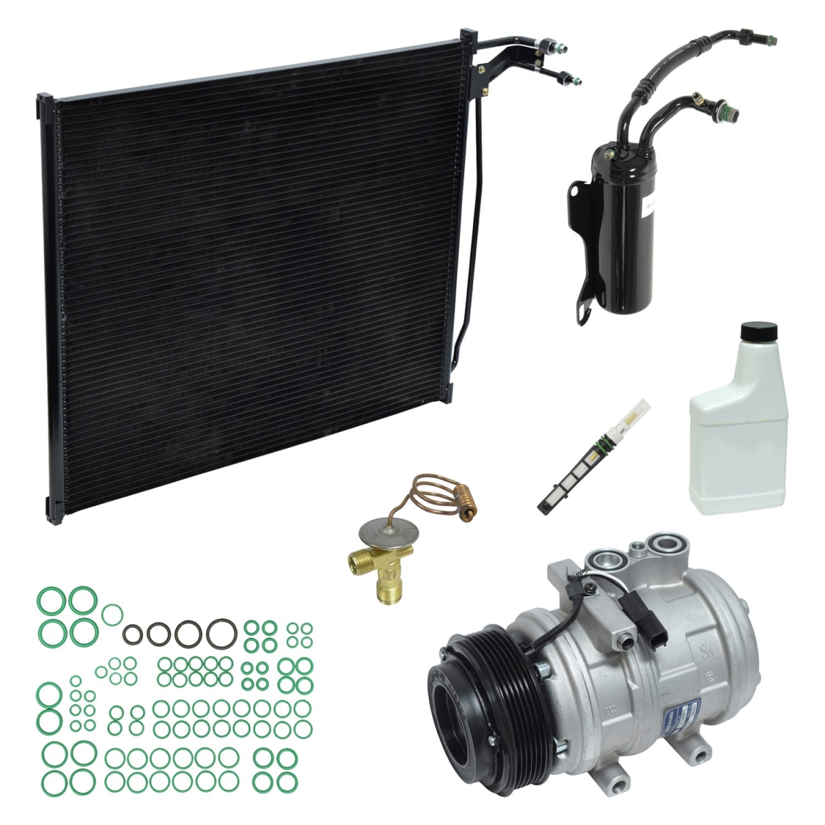 KT5915A Air Conditioners Compressor & Component Kit for 2007 Ford E-150