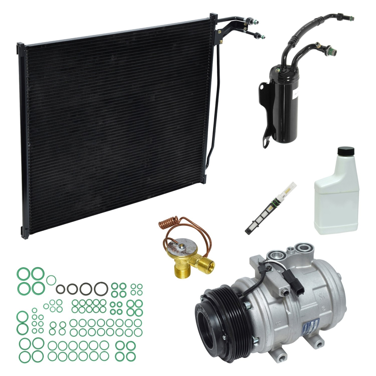 KT5916A Air Conditioners Compressor & Component Kit for 2007 Ford E-150