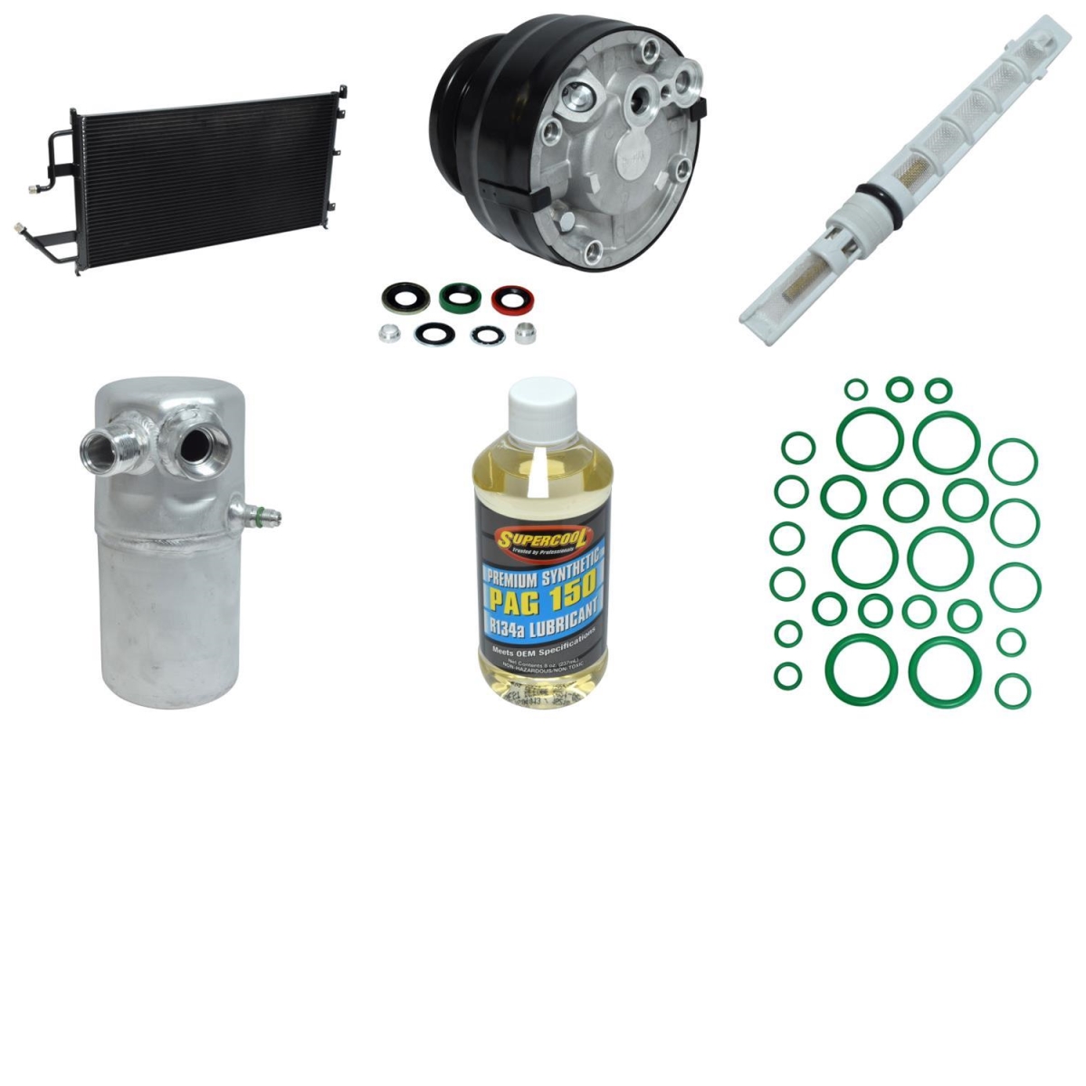 KT2369B Compressor & Component Kit for 1990 Chevrolet C1500 WT