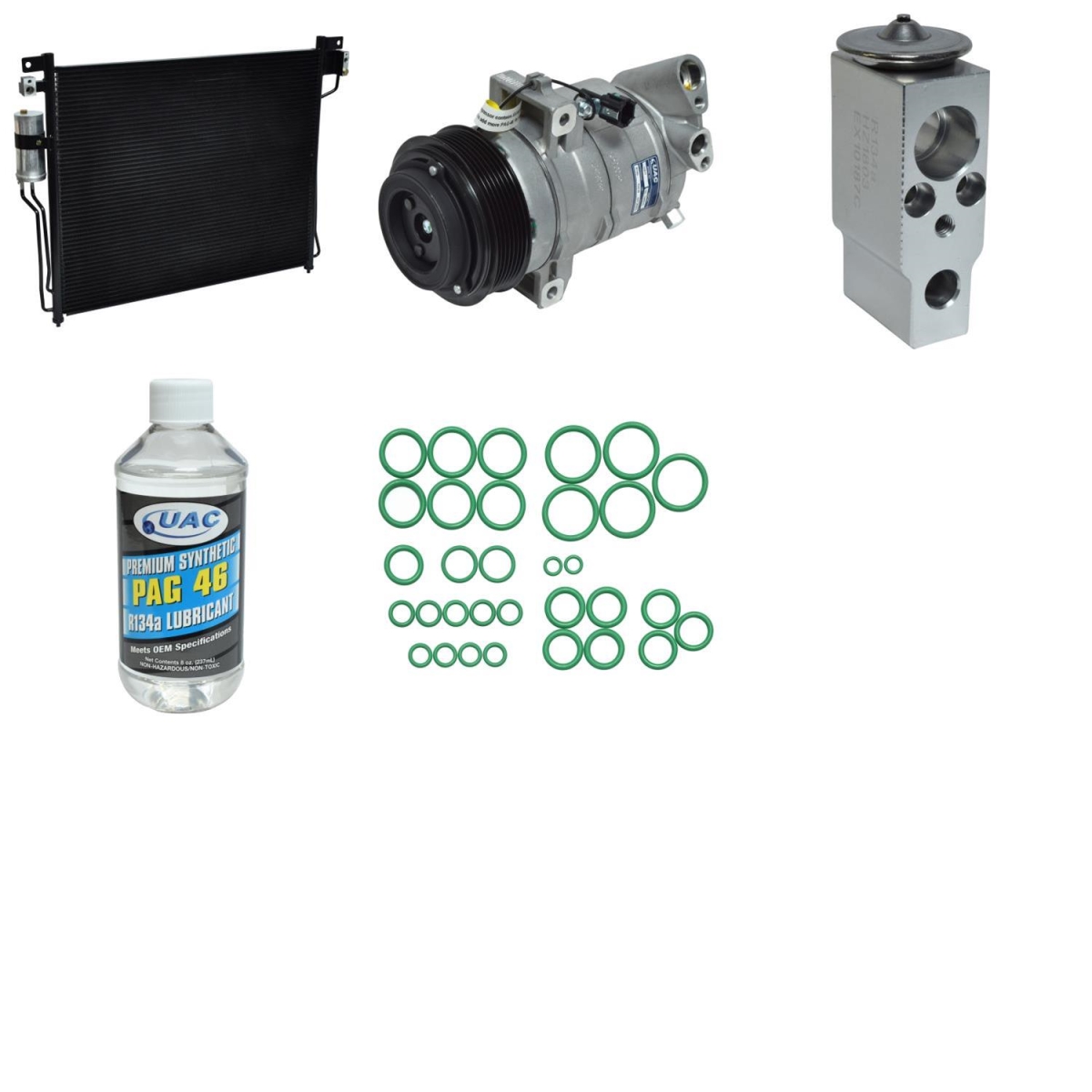 KT5923A Compressor & Component Kit for 2011-2012 Nissan Pathfinder Silver Edition
