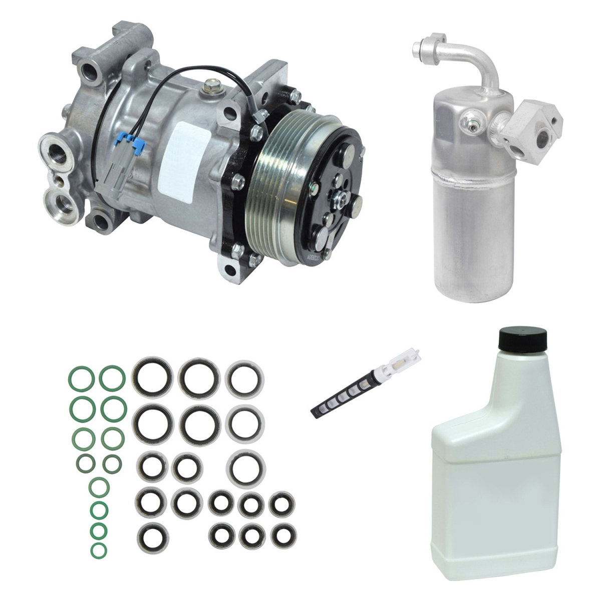 KT5952 Air Conditioners Compressor & Component Kit for 2002 Chevrolet Silverado 2500 HD