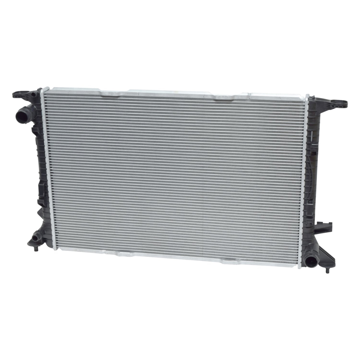 RA13276C Black & Natural Standard Replacement Radiator for 2008 Audi A5 Quattro - Aluminum & Plastic
